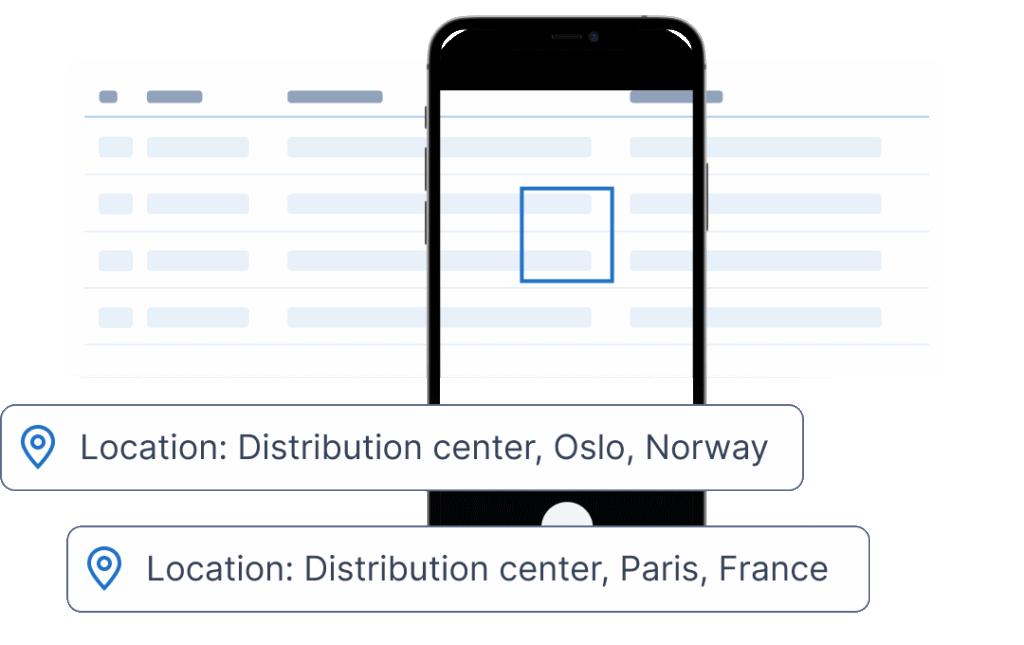 Kezzler's Track App and Web technology, which traces a product and indicates is location.